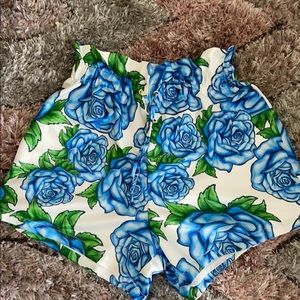 JoyRich Paperbag waist shorts